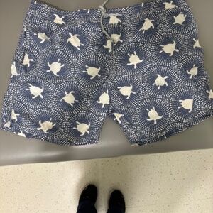 Vilebrequin blue and white turtle 🐢 size xxxl men’s trunks